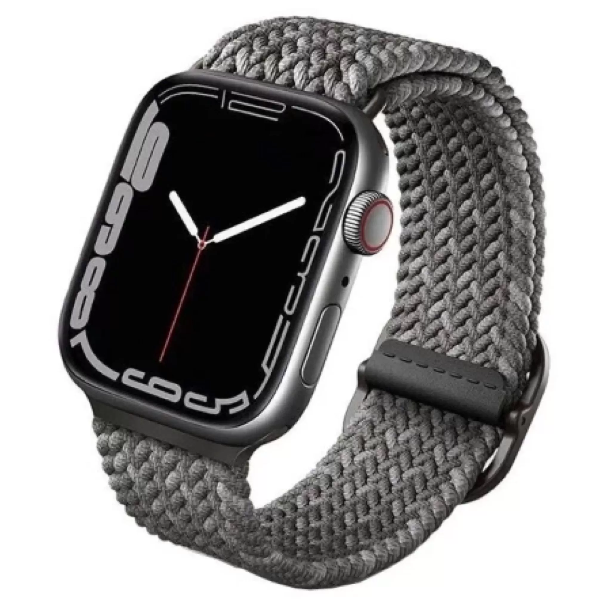 Ремешок Uniq ASPEN для Apple Watch 49/45/44/42mm, серая галька