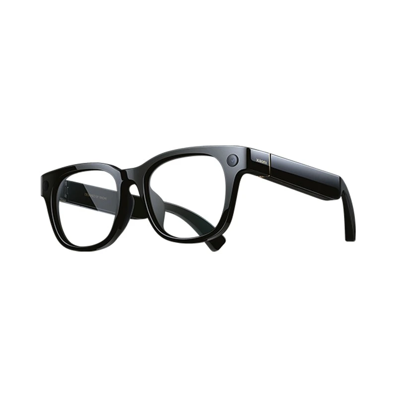 Умные очки Xiaomi AI Glasses прозрачные линзы, черная оправа